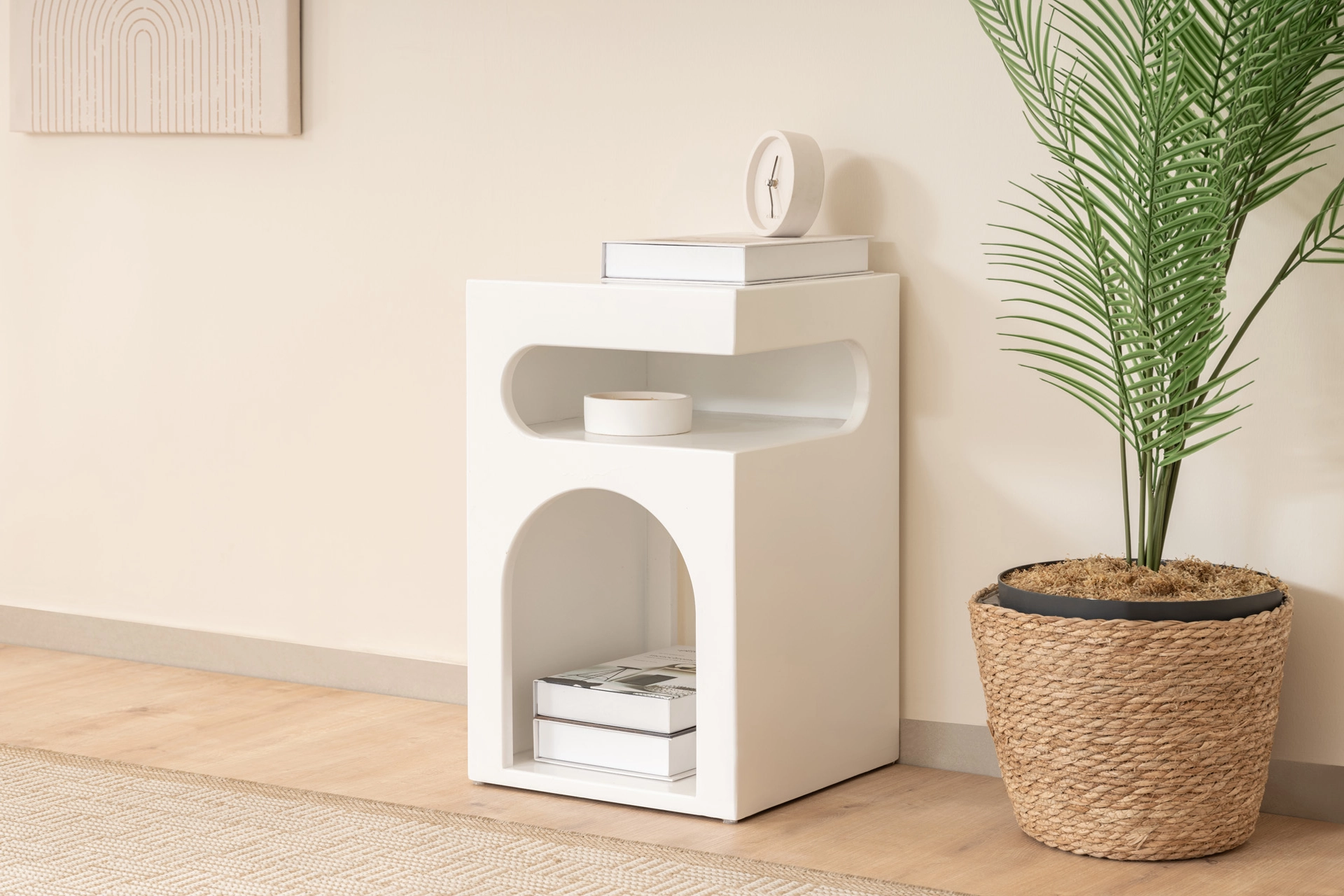 Kemer Formlu Modern Komodin