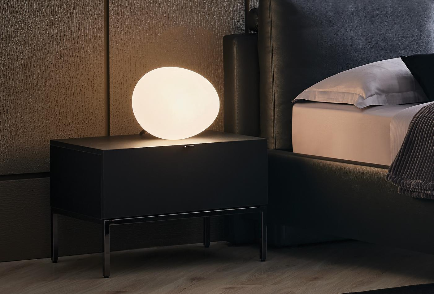 Black Mermer & Gold Detaylı Yatak Odası Takımı